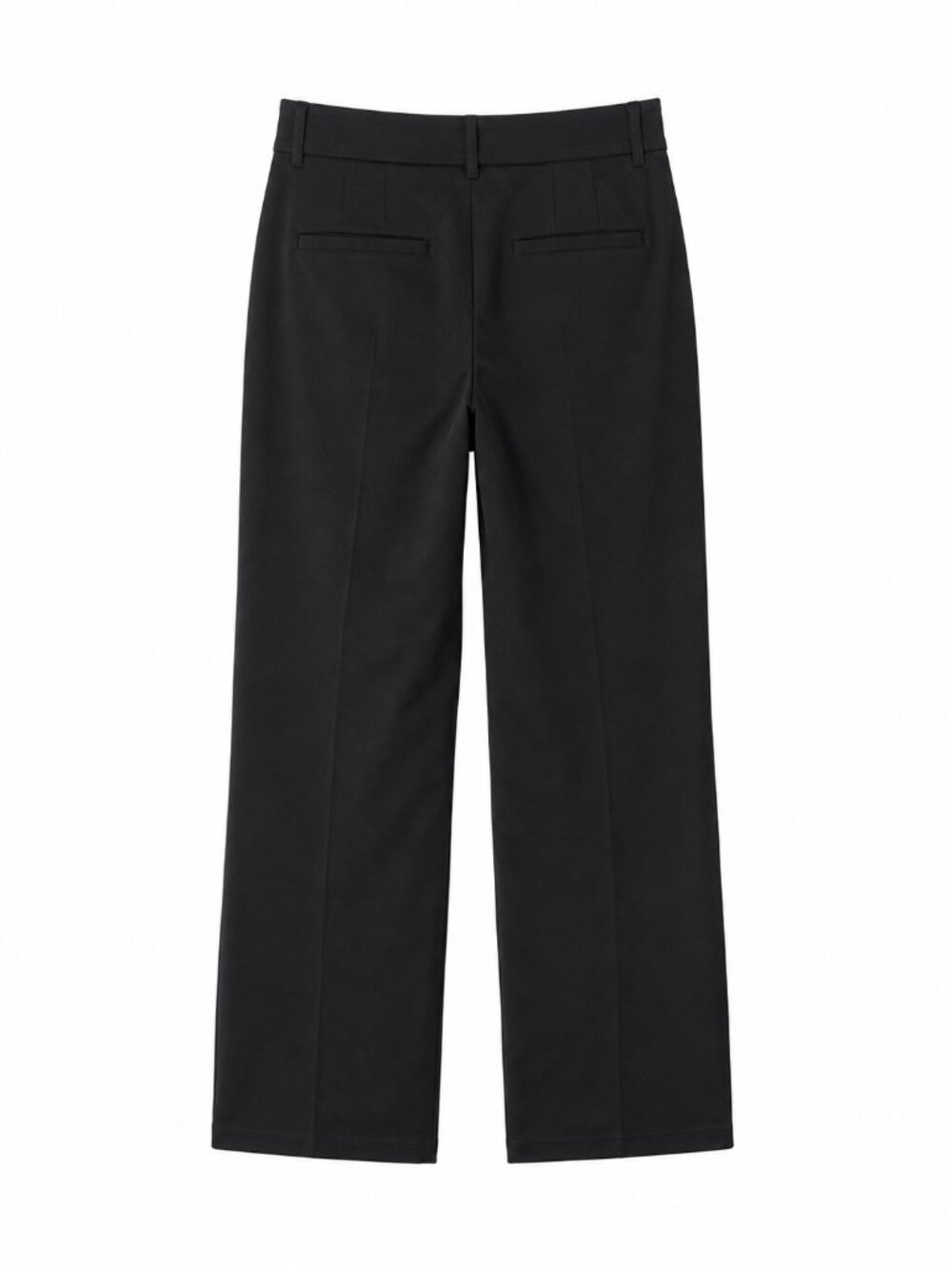 LEE Secretly Shapes Straight Leg Black Mid Rise Stretch Pants Size 8 Medium EUC - Picture 3 of 6